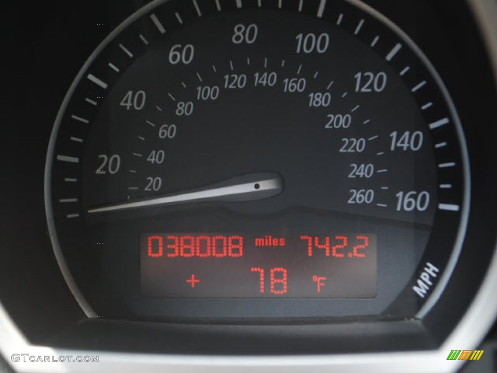 2006 BMW Z4 3.0si Coupe Gauges Photo #51846799