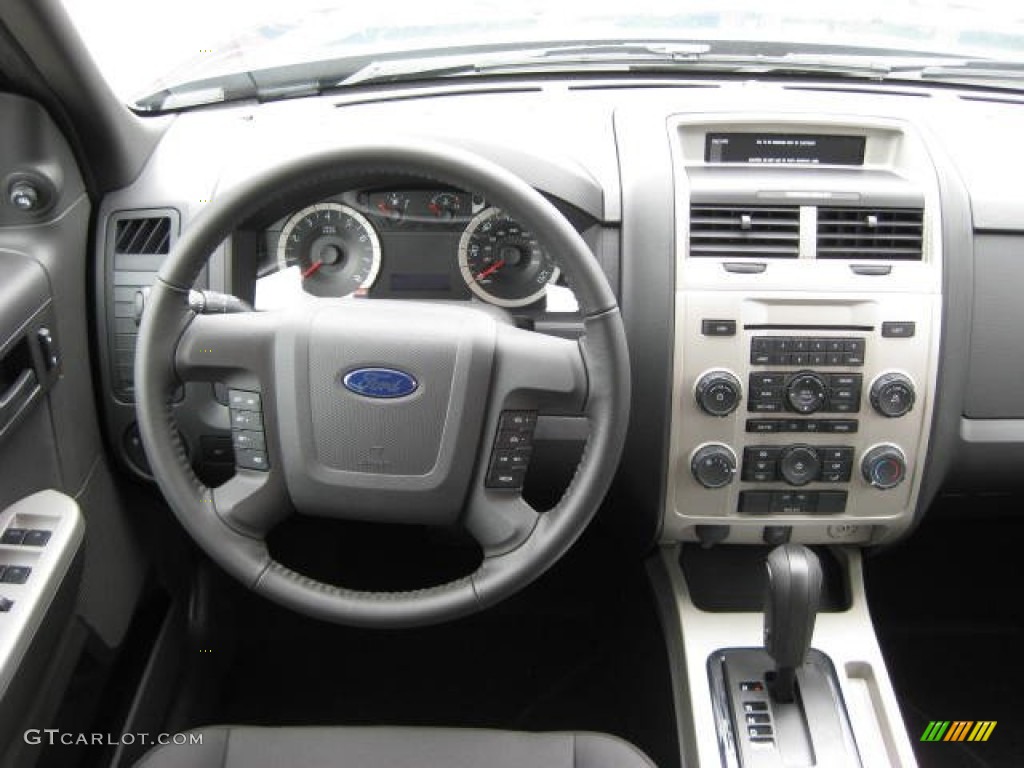 2012 Ford Escape XLT 4WD Charcoal Black Dashboard Photo #51849590