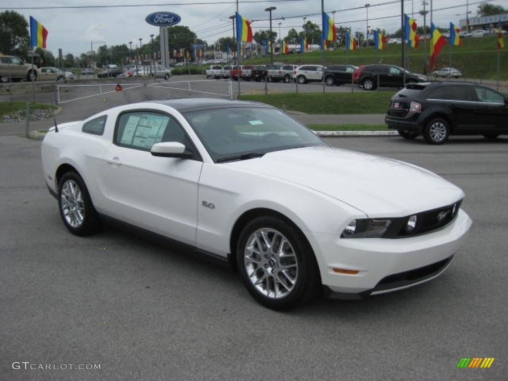 Performance White 2012 Ford Mustang GT Premium Coupe Exterior Photo #51849719