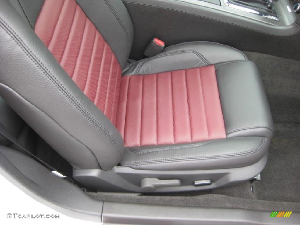 Lava Red/Charcoal Black Interior 2012 Ford Mustang GT Premium Coupe Photo #51849896