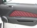 Lava Red/Charcoal Black Door Panel Photo for 2012 Ford Mustang #51849911