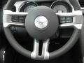 2012 Ford Mustang Lava Red/Charcoal Black Interior Steering Wheel Photo