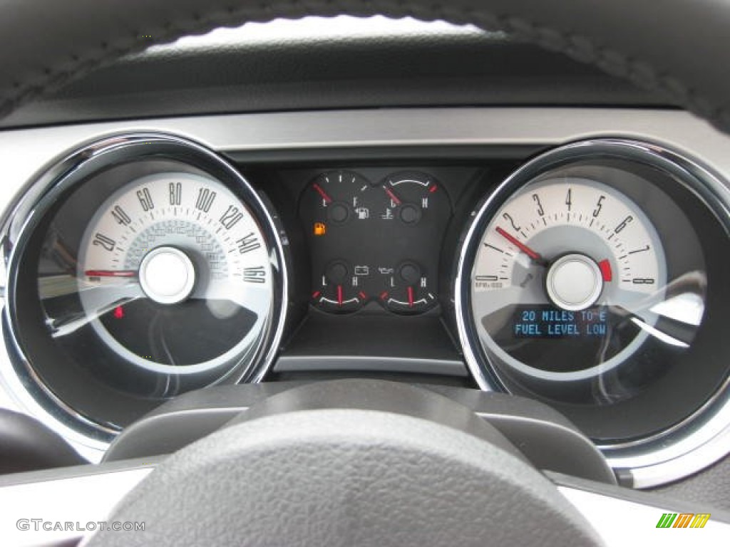 2012 Ford Mustang GT Premium Coupe Gauges Photo #51849974