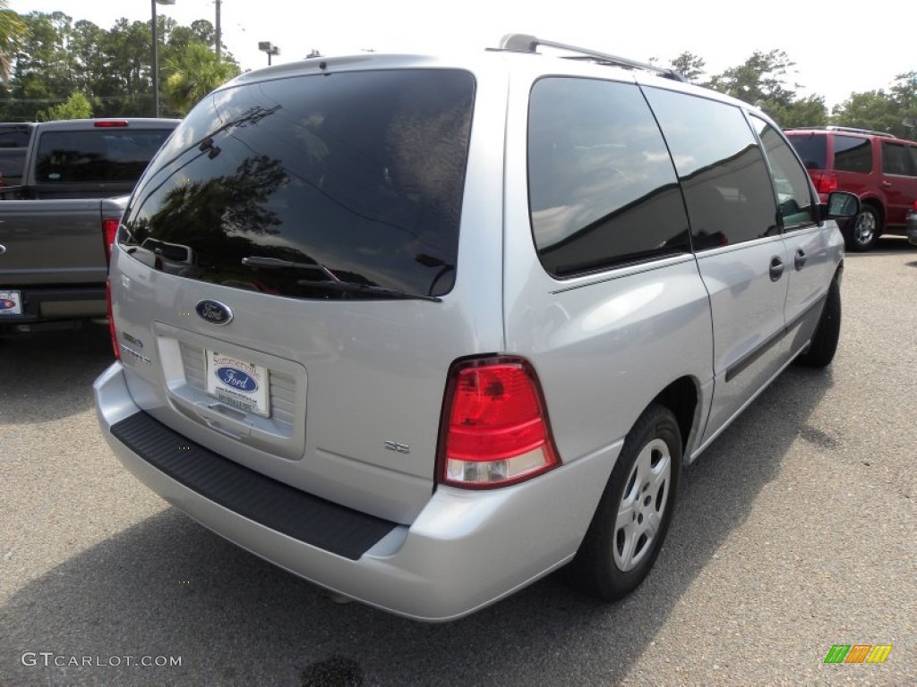2007 Freestar SE - Silver Frost Metallic / Flint Gray photo #11