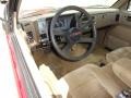 Beige 1993 Chevrolet Blazer  4x4 Interior Color