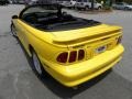 1998 Canary Yellow Ford Mustang SVT Cobra Convertible  photo #11