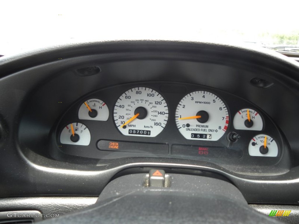 1998 Ford Mustang SVT Cobra Convertible Gauges Photo #51850577