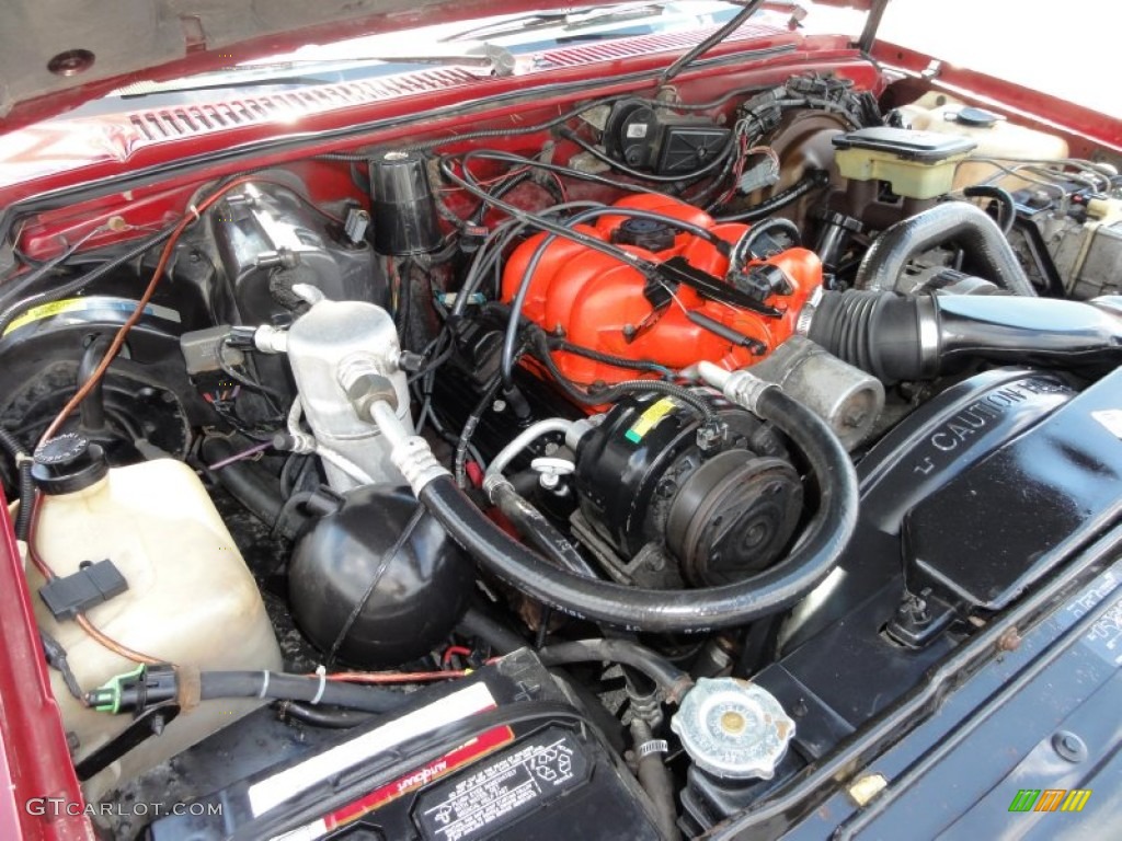 1993 Chevrolet Blazer  4x4 4.3 Liter OHV 12-Valve Vortec V6 Engine Photo #51850598