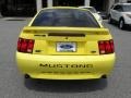 2002 Zinc Yellow Ford Mustang GT Coupe  photo #10