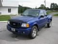 Sonic Blue Metallic - Ranger Edge SuperCab 4x4 Photo No. 2