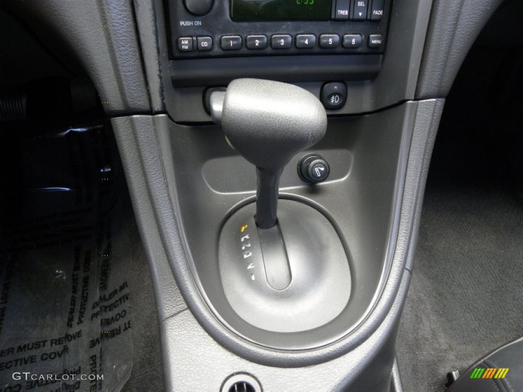 2002 Mustang GT Coupe - Zinc Yellow / Dark Charcoal photo #15