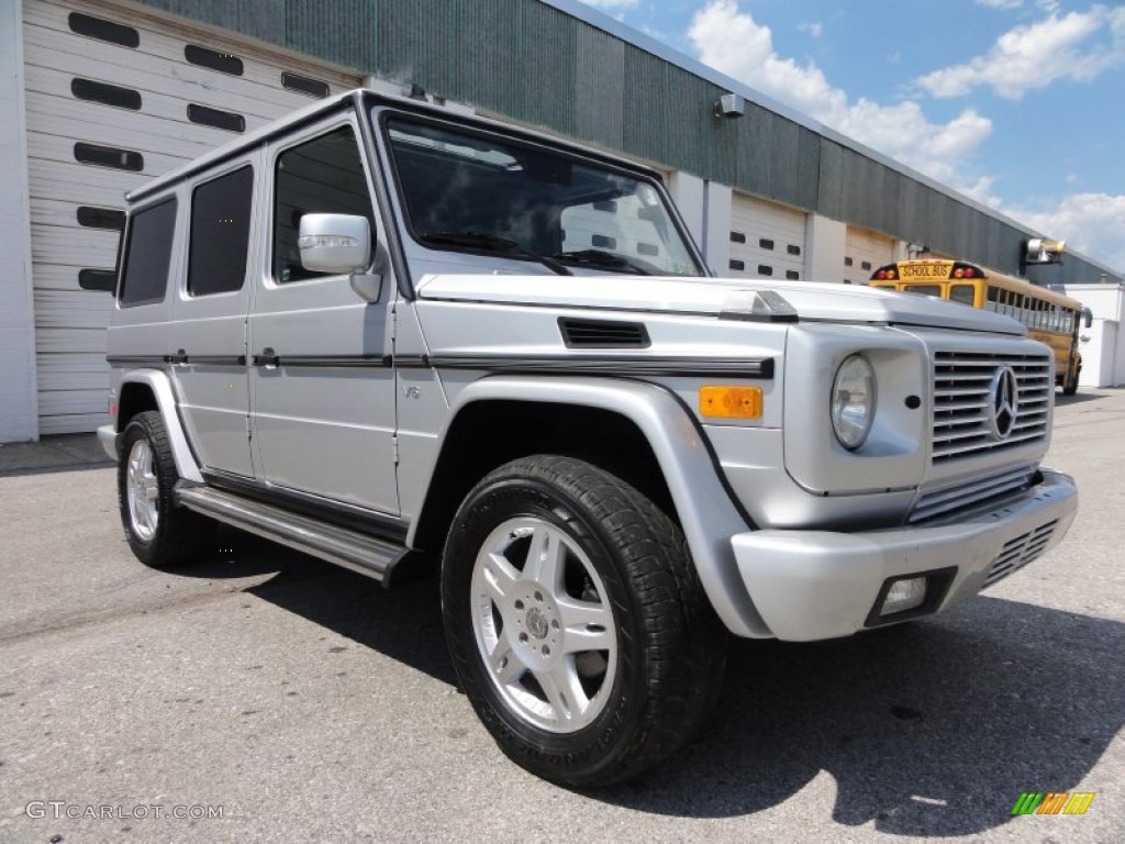 Brilliant Silver Metallic 2003 Mercedes-Benz G 500 Exterior Photo #51850826