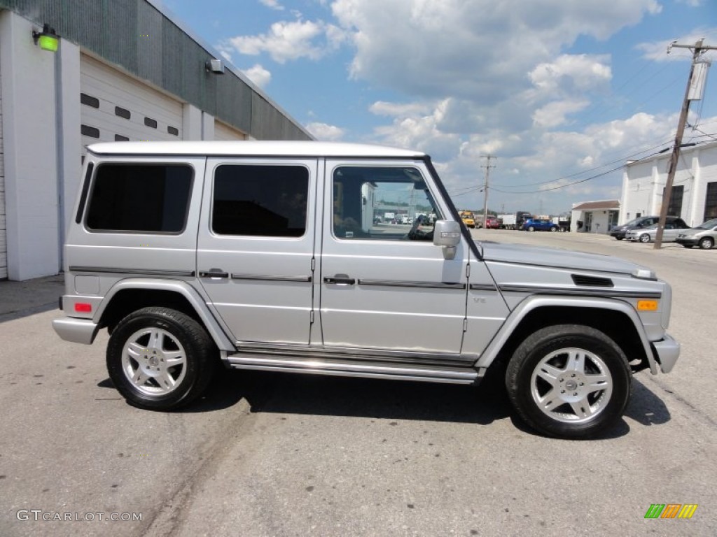 Brilliant Silver Metallic 2003 Mercedes-Benz G 500 Exterior Photo #51850850
