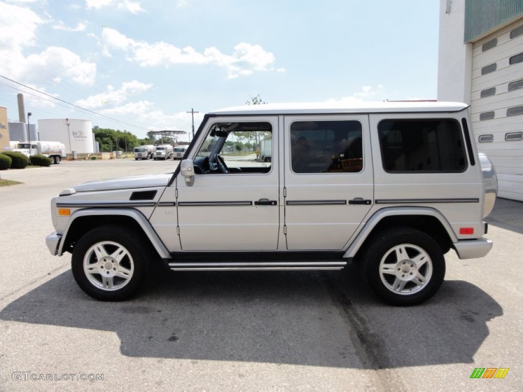 Brilliant Silver Metallic 2003 Mercedes-Benz G 500 Exterior Photo #51850901