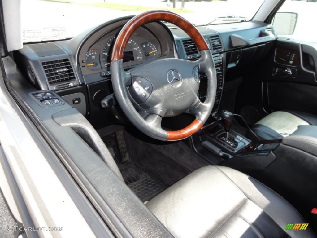 2003 Mercedes-Benz G 500 Black Dashboard Photo #51850913
