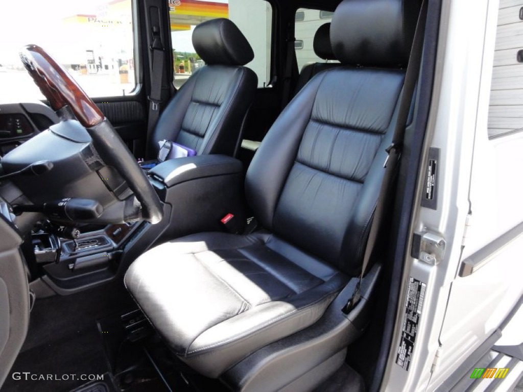 Black Interior 2003 Mercedes-Benz G 500 Photo #51850991