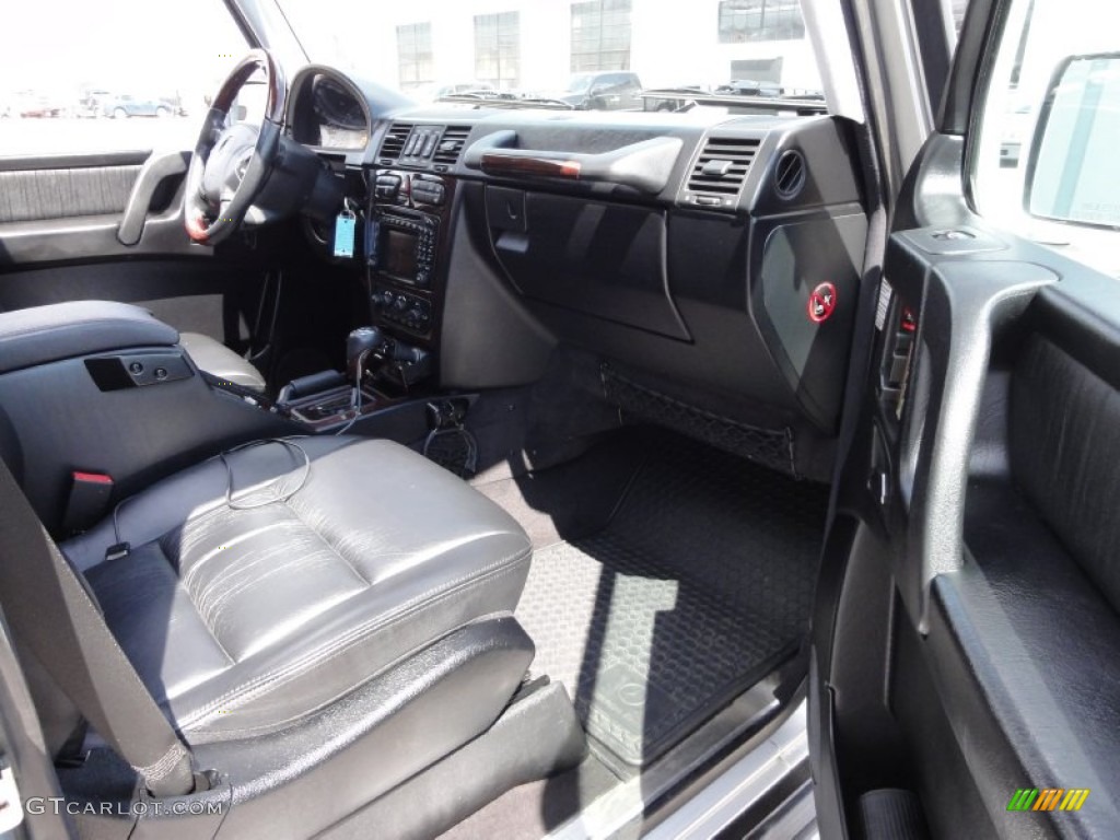 2003 Mercedes-Benz G 500 Black Dashboard Photo #51851003