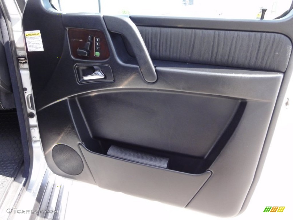 2003 Mercedes-Benz G 500 Black Door Panel Photo #51851081