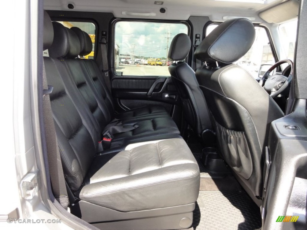 Black Interior 2003 Mercedes-Benz G 500 Photo #51851090