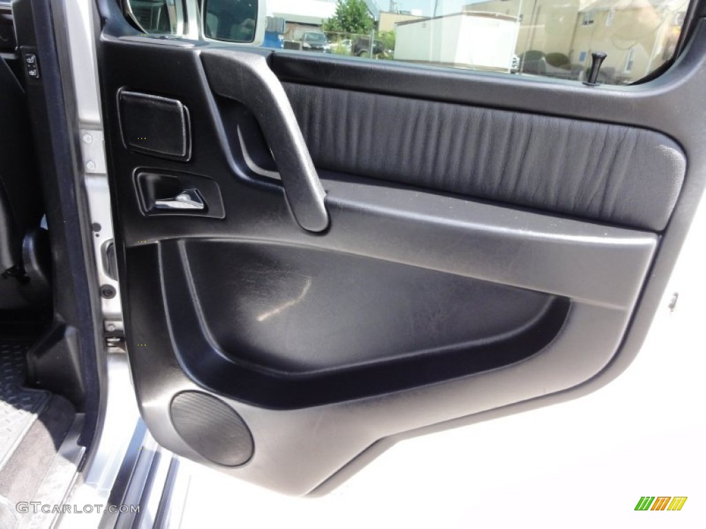 2003 Mercedes-Benz G 500 Black Door Panel Photo #51851105