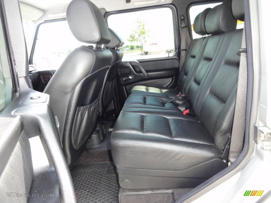 Black Interior 2003 Mercedes-Benz G 500 Photo #51851114
