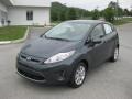 2011 Monterey Grey Metallic Ford Fiesta SE Hatchback  photo #2