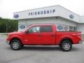 2011 Race Red Ford F150 XLT SuperCrew 4x4  photo #1