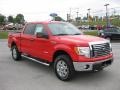 2011 Race Red Ford F150 XLT SuperCrew 4x4  photo #4