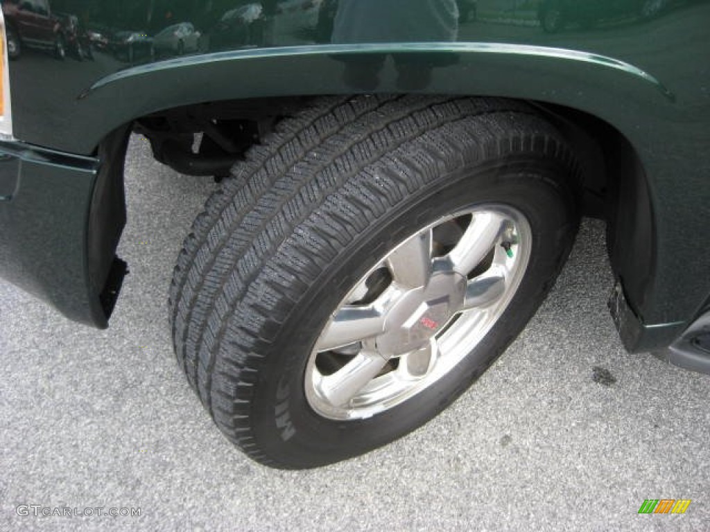2002 Envoy SLT - Polo Green Metallic / Medium Pewter photo #9