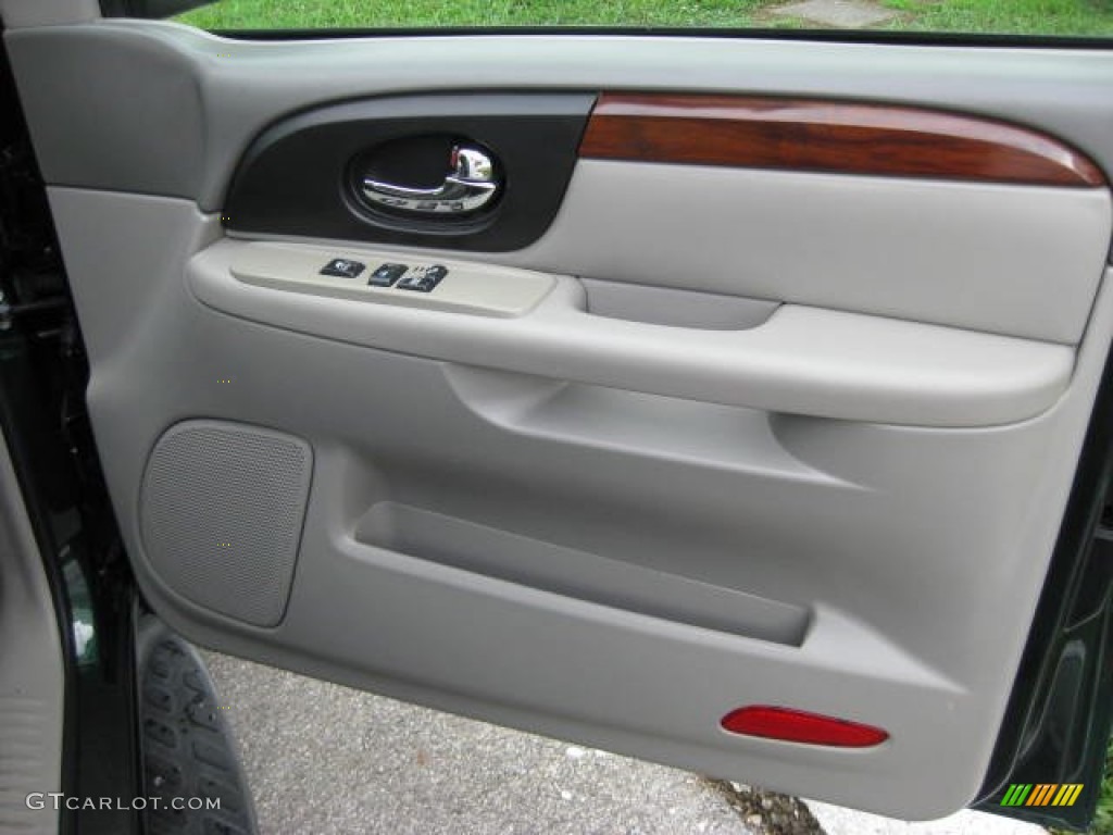 2002 Envoy SLT - Polo Green Metallic / Medium Pewter photo #21