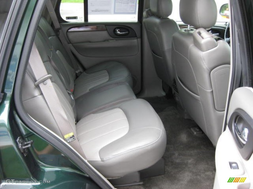 2002 Envoy SLT - Polo Green Metallic / Medium Pewter photo #22