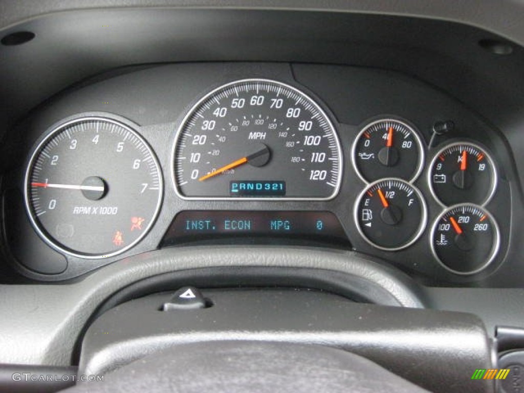 2002 GMC Envoy SLT Gauges Photo #51852326