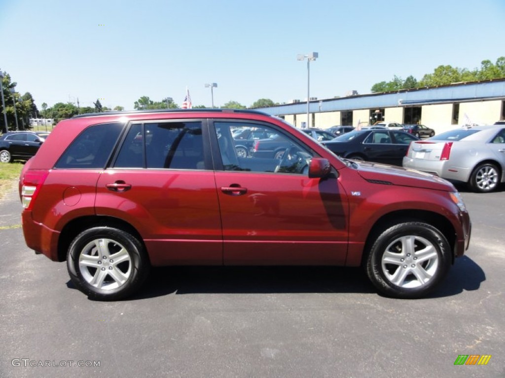 Vivid Red 2008 Suzuki Grand Vitara Luxury 4x4 Exterior Photo #51853226