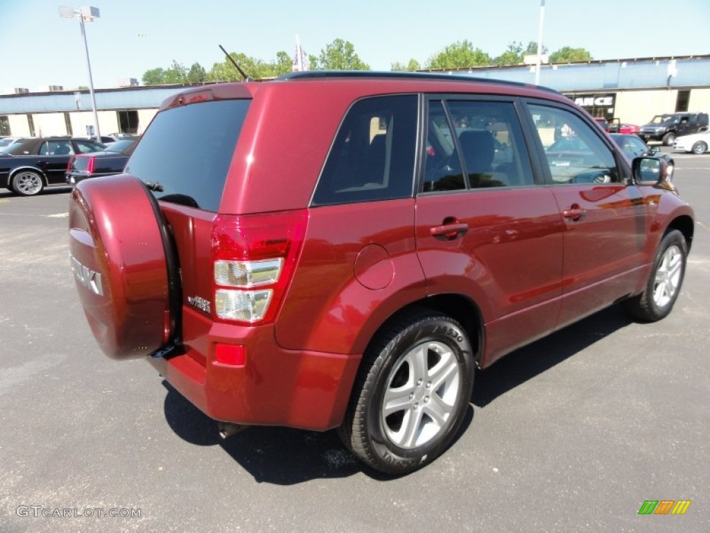 Vivid Red 2008 Suzuki Grand Vitara Luxury 4x4 Exterior Photo #51853241