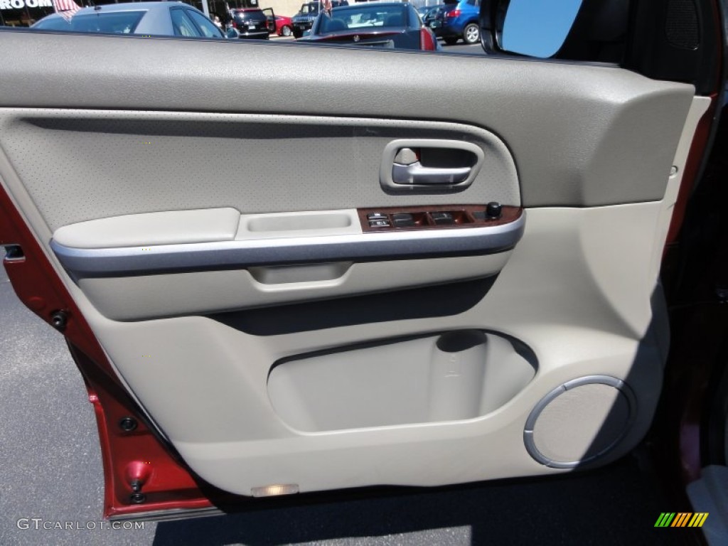 2008 Suzuki Grand Vitara Luxury 4x4 Beige Door Panel Photo #51853310