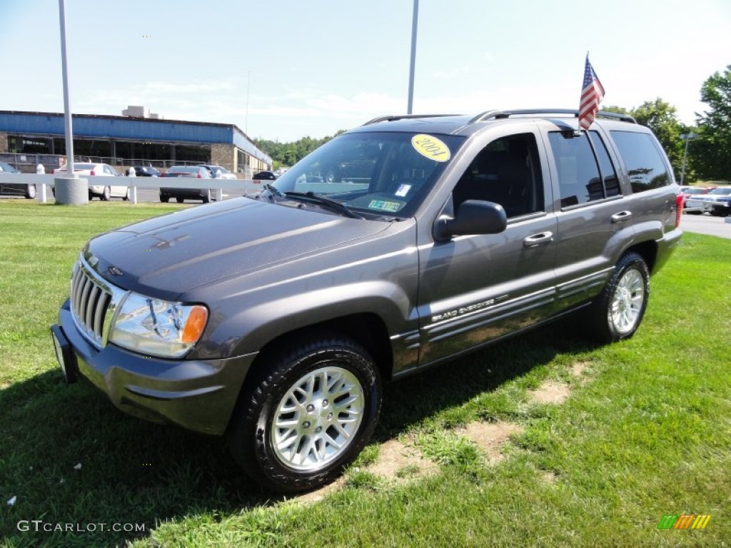 Graphite Metallic 2004 Jeep Grand Cherokee Limited 4x4 Exterior Photo #51853658