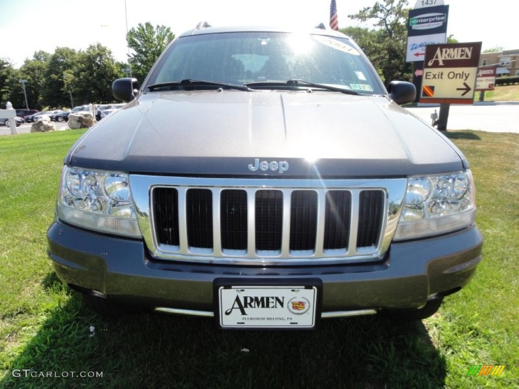 2004 Grand Cherokee Limited 4x4 - Graphite Metallic / Dark Slate Gray photo #3