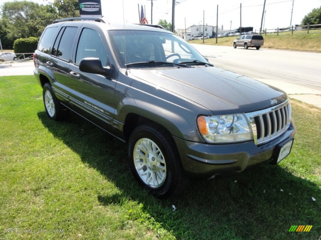 2004 Grand Cherokee Limited 4x4 - Graphite Metallic / Dark Slate Gray photo #4