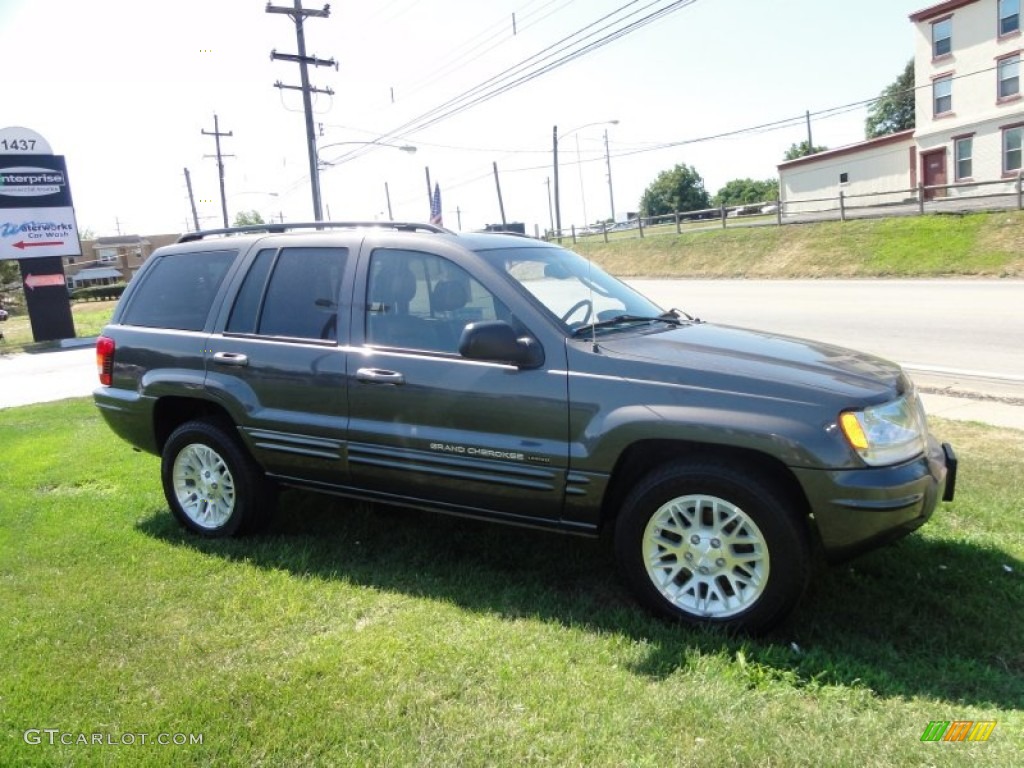 Graphite Metallic 2004 Jeep Grand Cherokee Limited 4x4 Exterior Photo #51853739