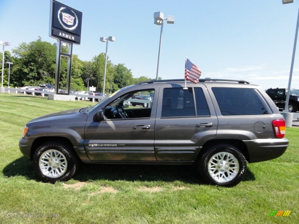 2004 Grand Cherokee Limited 4x4 - Graphite Metallic / Dark Slate Gray photo #11