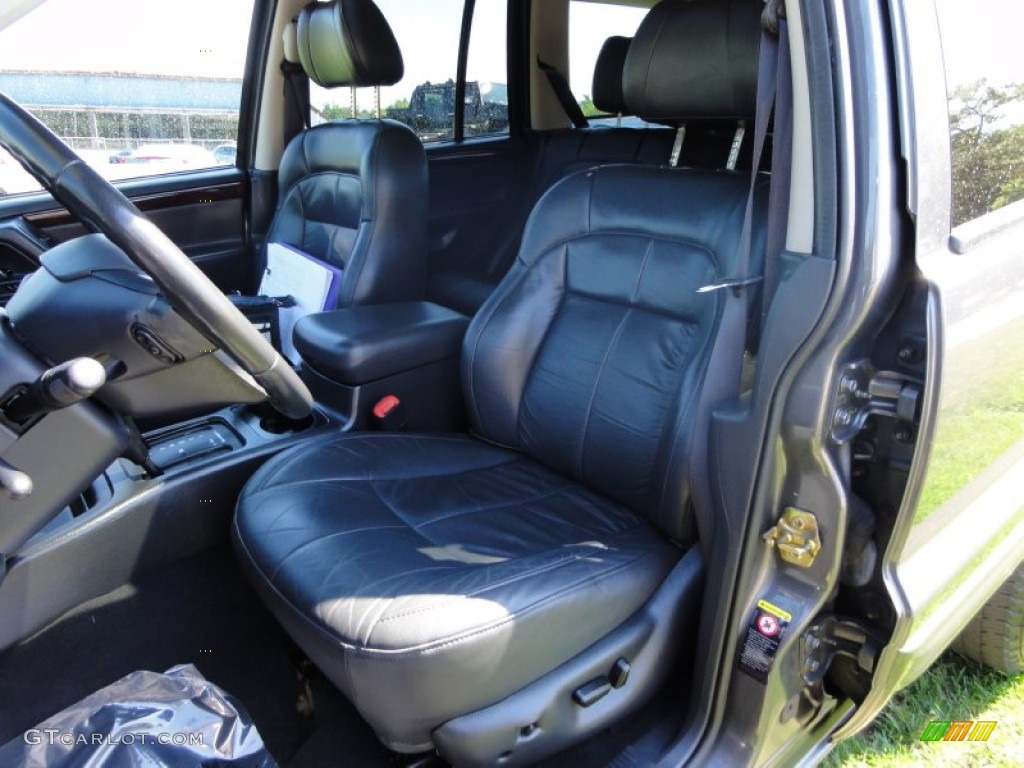 2004 Grand Cherokee Limited 4x4 - Graphite Metallic / Dark Slate Gray photo #17