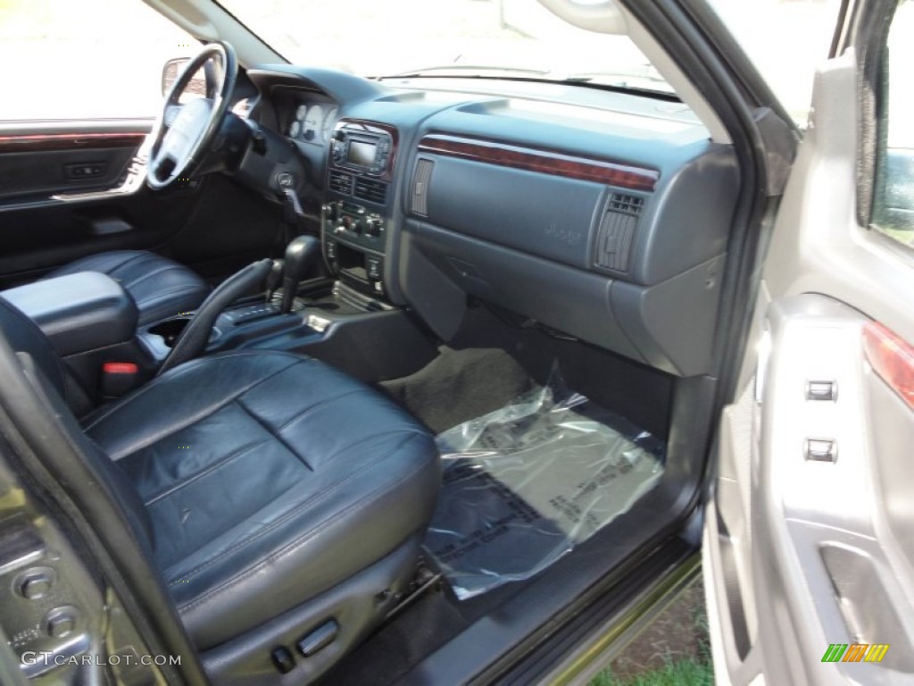 2004 Grand Cherokee Limited 4x4 - Graphite Metallic / Dark Slate Gray photo #18
