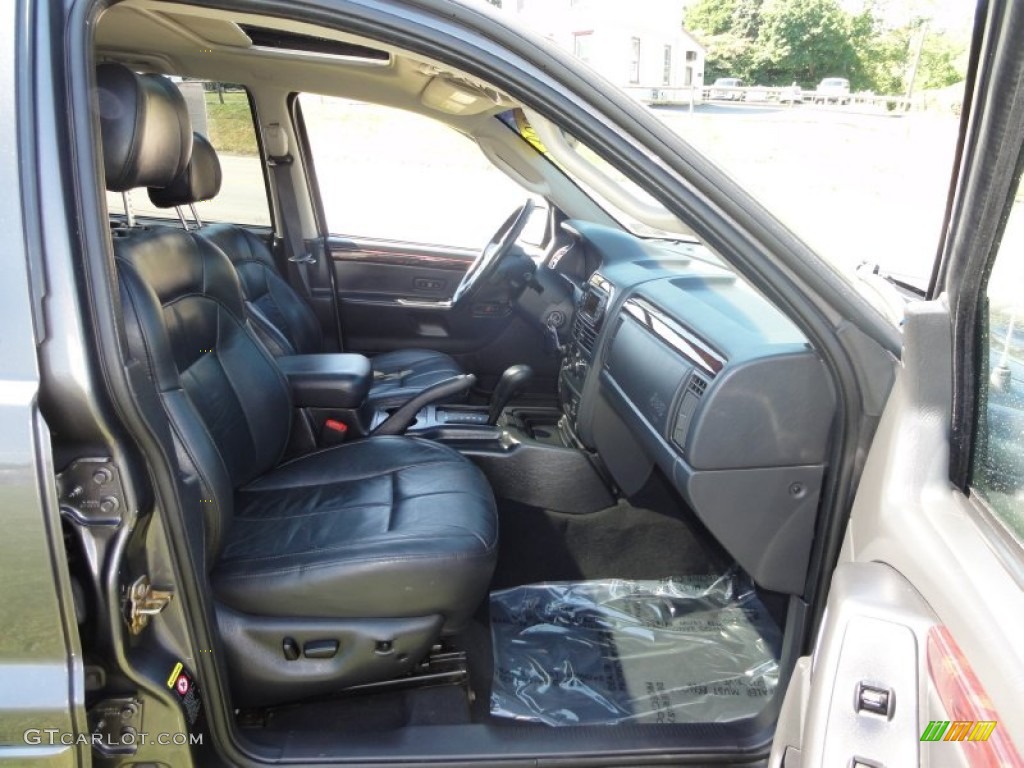 2004 Grand Cherokee Limited 4x4 - Graphite Metallic / Dark Slate Gray photo #20