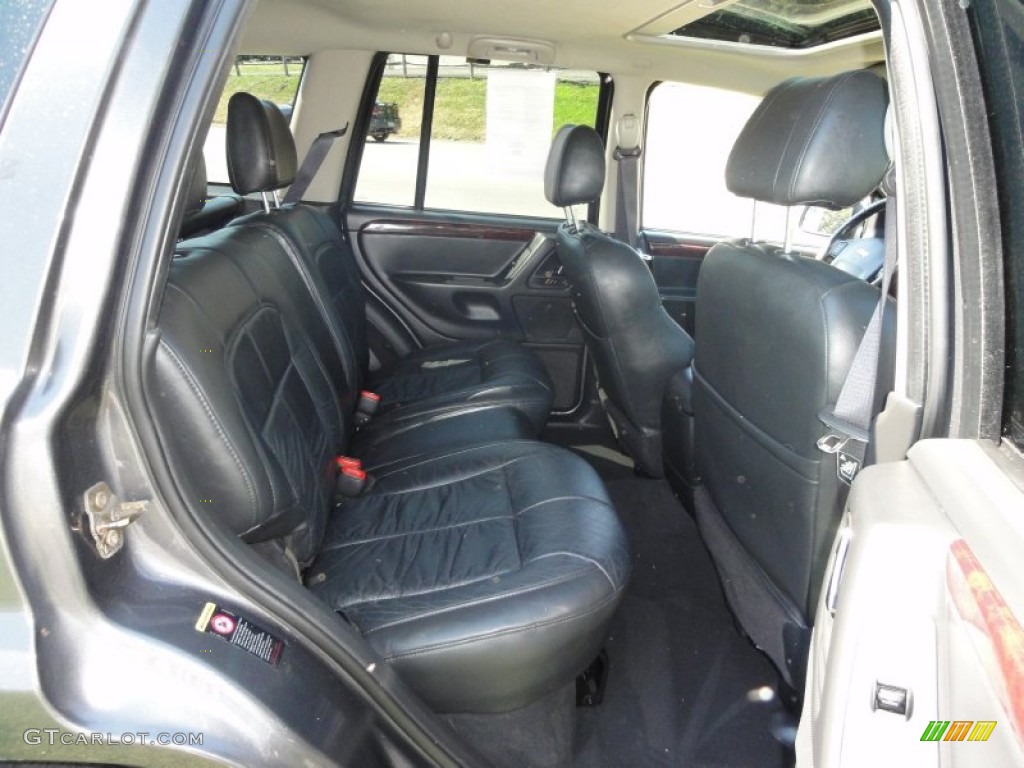 Dark Slate Gray Interior 2004 Jeep Grand Cherokee Limited 4x4 Photo #51854012