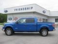 2011 Blue Flame Metallic Ford F150 XLT SuperCrew 4x4  photo #1