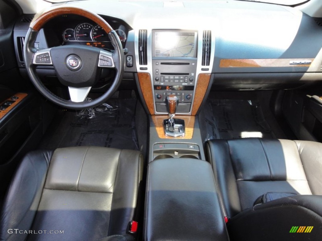 2008 Cadillac STS 4 V6 AWD Ebony Dashboard Photo #51854324