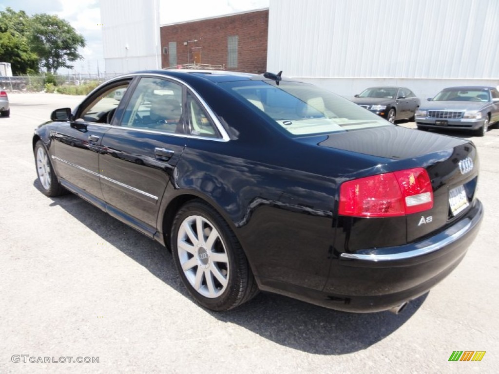 2005 A8 4.2 quattro - Brilliant Black / Beige photo #10