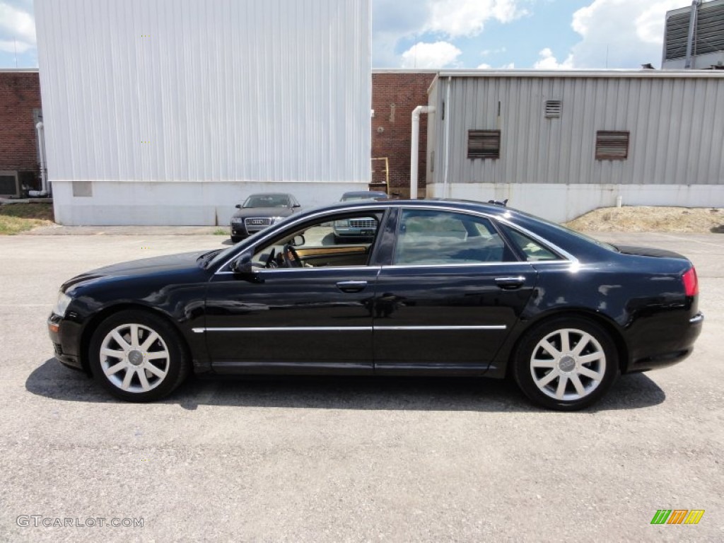 2005 A8 4.2 quattro - Brilliant Black / Beige photo #11