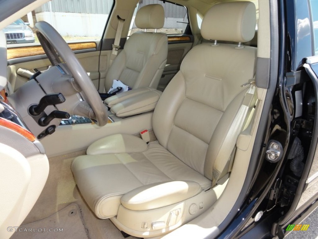 Beige Interior 2005 Audi A8 4.2 quattro Photo #51855014