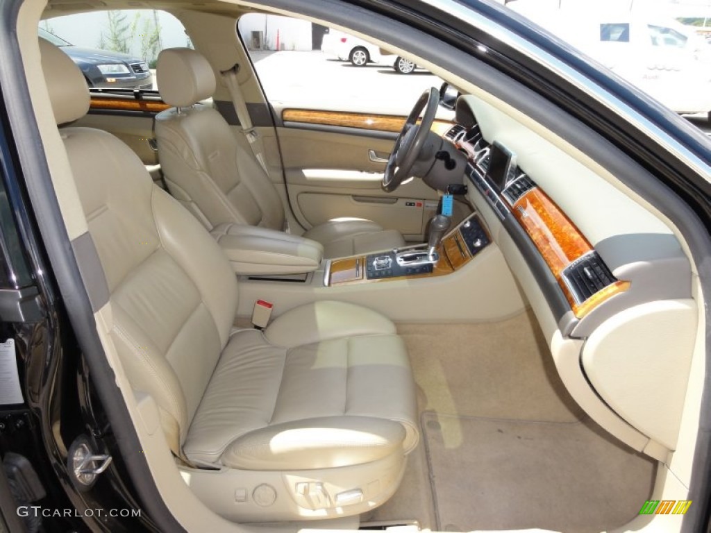 Beige Interior 2005 Audi A8 4.2 quattro Photo #51855023
